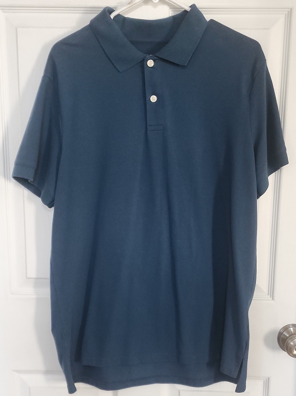 Goodfellow & Co Navy Blue Short-Sleeve Polo